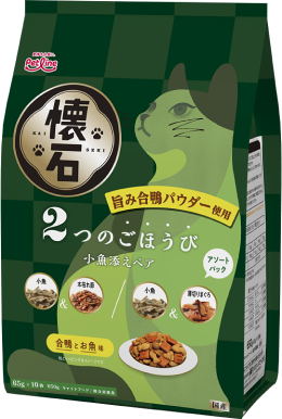 小魚添えペア 合鴨とお魚味 商品画像